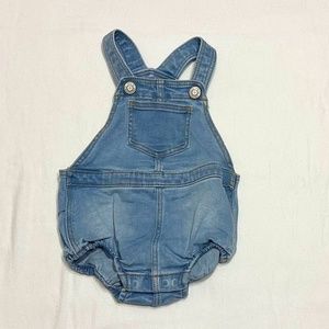 Baby Girl Denim Overalls